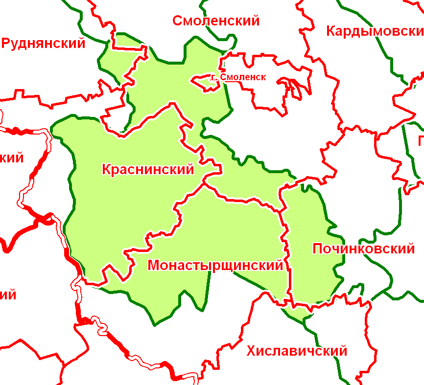 Карта кардымовского района смоленской области подробная с деревнями с дорогами