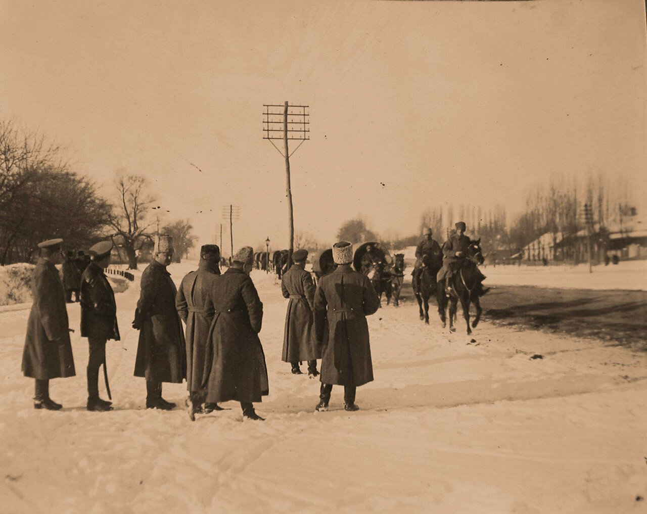 06. Смотр хирургического отряда. Полтавская губерния, Лубны