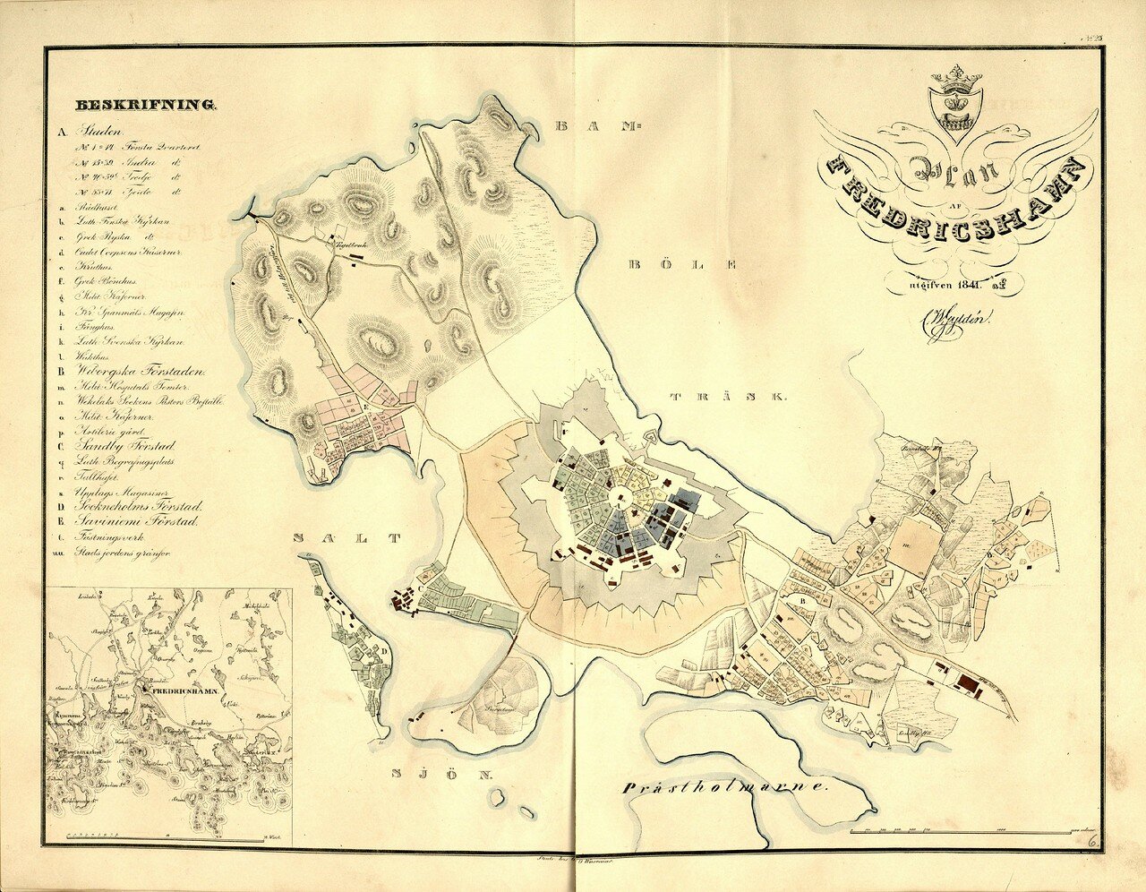 Фредриксхамн. 1841