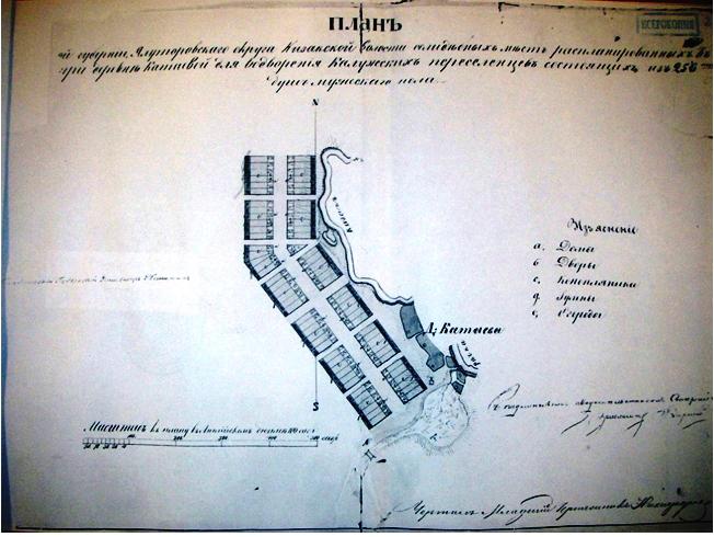 Ялуторовский уезд карта