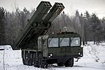 Ураган-1М - Тренировка курсантов Михайловской военной артиллерийской академии 02.jpg