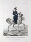 Генерал Астраханского казачьего войска. Россия, Санкт-Петербург, 1821 г. Неизвестный гравер, перв. трети XIX в. Типография Главного штаба. Альбом раскрашенных гравюр