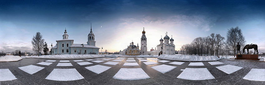 Зимняя панорама Соборной горки