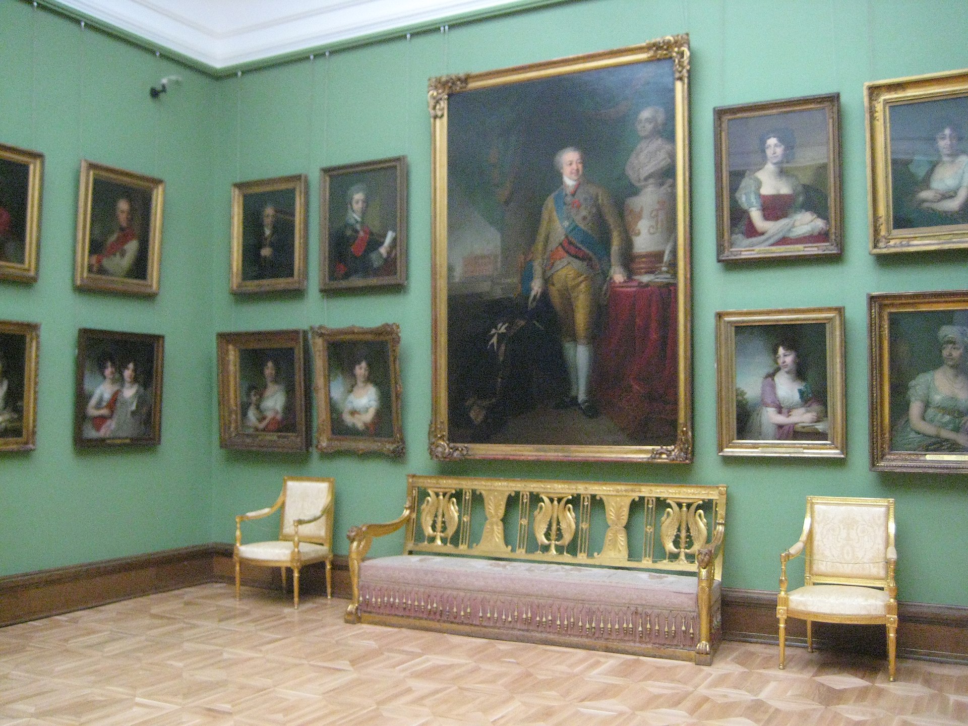 Крамской зал Третьяковской галереи