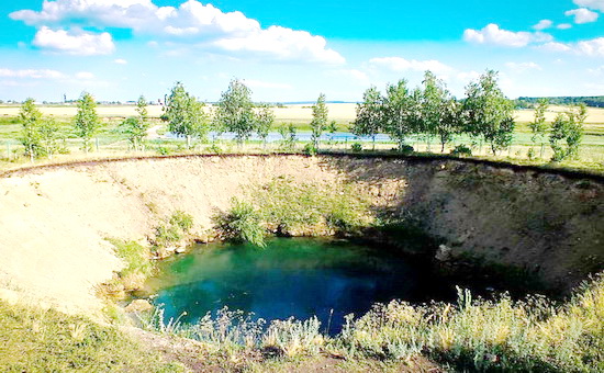 Село Калейкино.Акташский провал 