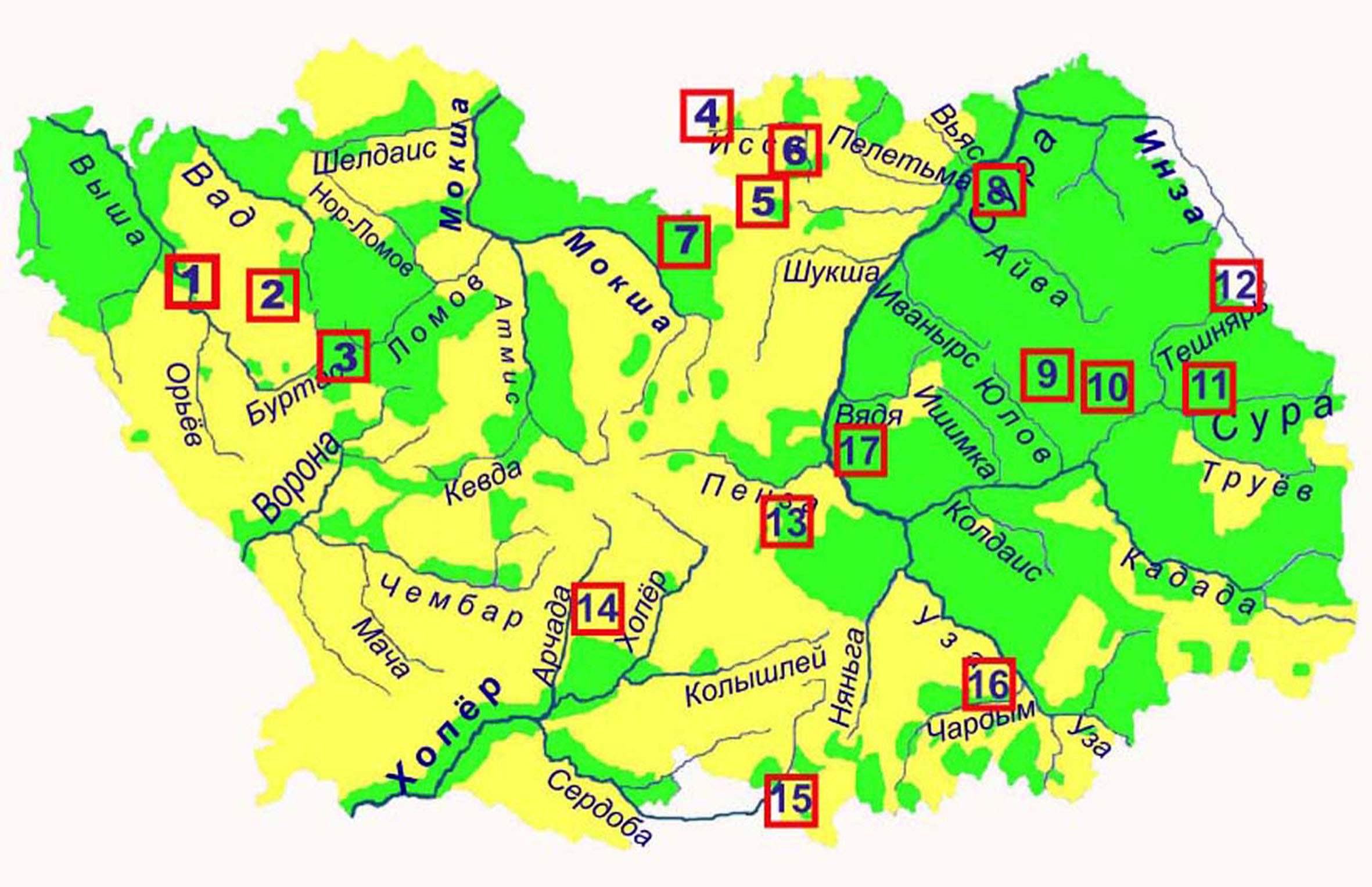 Карта погоды городище пензенская область