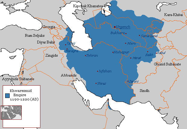 File:Khwarezmian Empire 1190 - 1220 (AD).PNG