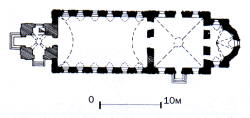 Троицкая церковь. План.